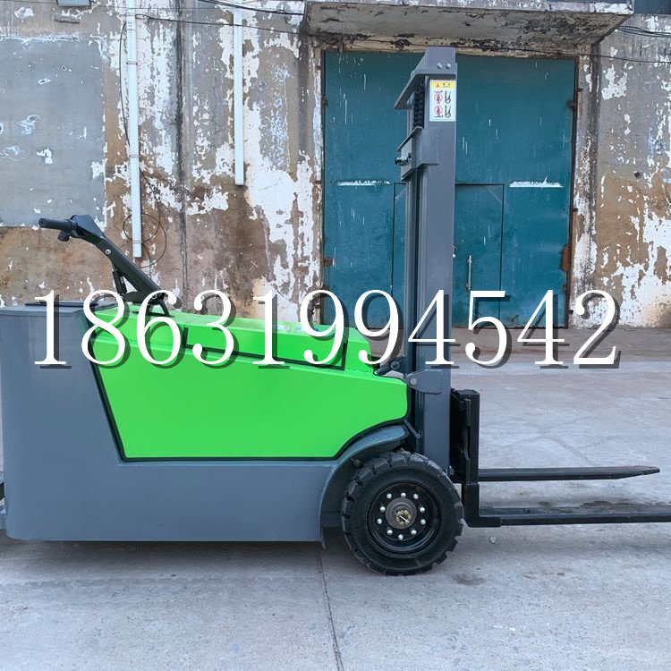 东乡族自治县小型电动叉车1吨2吨步行站驾式电瓶堆高充电装卸车液压升降车铲车